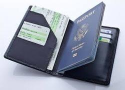 Fine Finish Passport Holder