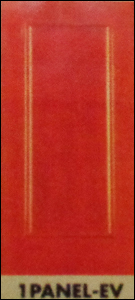 फ्लश और सजावटी दरवाजे (1 पैनल-ईवी)