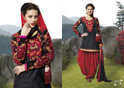 Ladies Chanderi Salwar Kameez