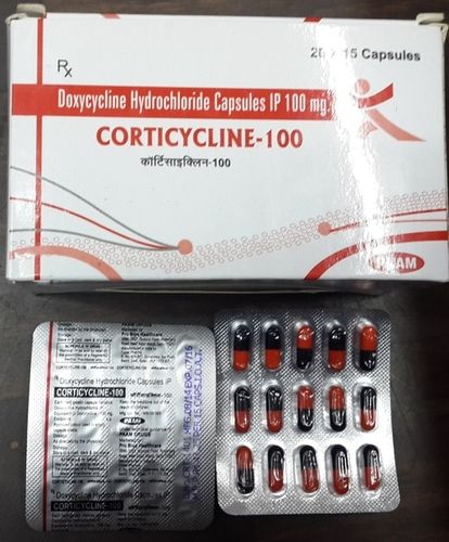 Steel Corticycline 100 (Doxycycline Hydrochloride Capsules Ip)