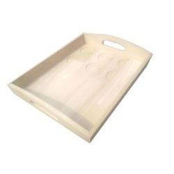 Wooden Glass Service Tray