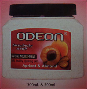 Odeon Face And Body Scrub Apricot And Almond