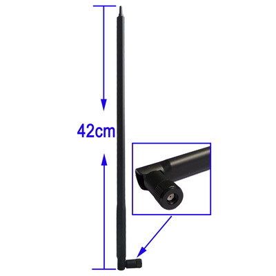 22 dBi Wireless WiFi Antenna High Gain Booster WLAN RP-SMA Omni Directional