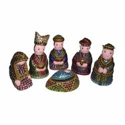 Glitter Nativity Set