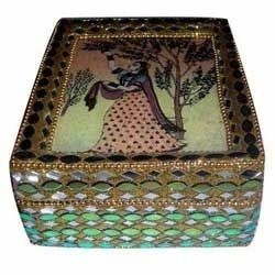 Wooden Stone Painting Box