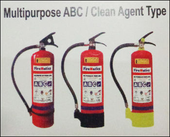 Multipurpose ABC / Clear Agent Type Fire Extinguisher