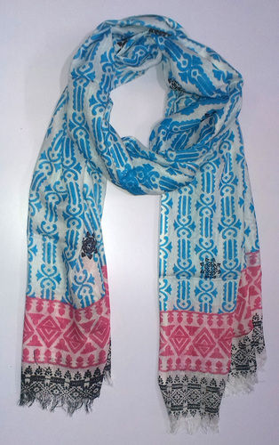 Blue And Pink Stole