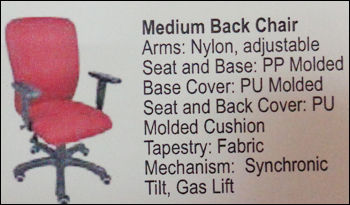 Medium Back Chair (LMF-CH-105)