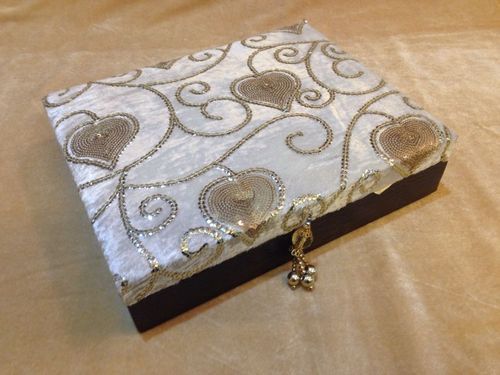 Embroidered Wedding Box Wrapping Service
