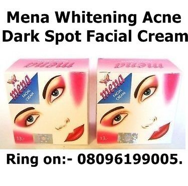 Mena Whitening Acne and Dark Spot Facial Cream