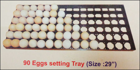 90 Eggs Setting Tray (Size:29")