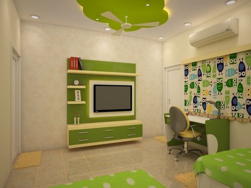 Kids Room Interior Designing Service - Customizable Designs , Boyish Color Schemes with Coordinated Accessories