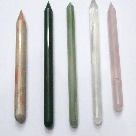 Mix Gemstone Massage Wands