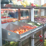 Super Market Stainless Steel Fruit And Vegetable Racks