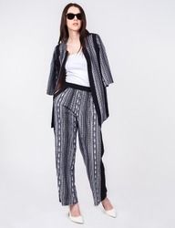 Straight Leg Printed Trouser