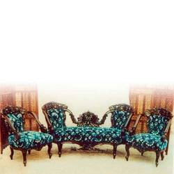 Antique Wooden Sofa Set