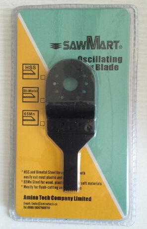 3/8 In. HCS Oscillating Multi Tool Saw Blade For Wood