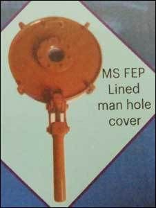 Ms Fep Lined Man Hole Cover