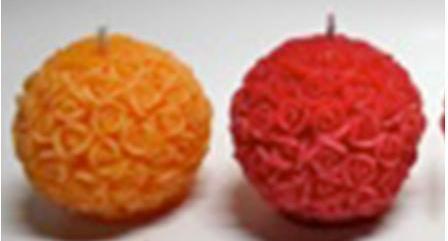 Rose Ball Small Candles