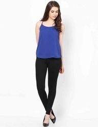 Blue Oversized Cami Ladies Tops