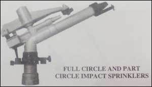 Part Circle Impact Sprinklers
