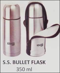 Stainless Steel Bullet Flask 350 Ml