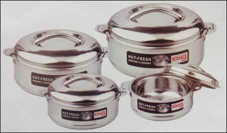 Stainless Steel Casserole Gift Set (Hot-fresh 1000/1500/2500/3500)