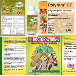Agrochemical and Fertilizers Labels
