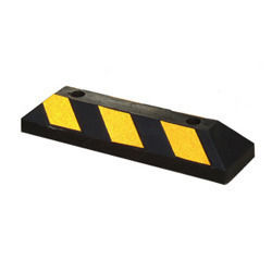 Wheel Stoppers - Durable Rubber Material , Economical and Compatible for All Parking Sites