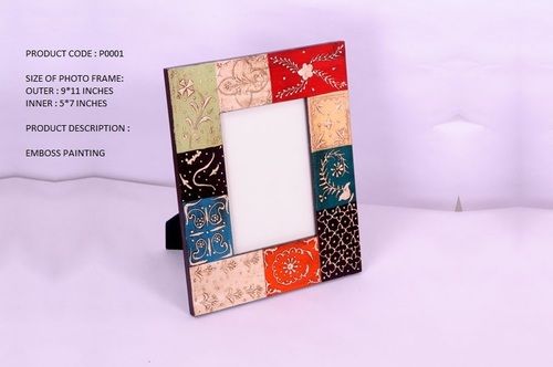 Emboss Painting Photo Frame