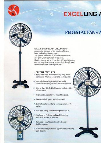 Flameproof Pedestal Fans