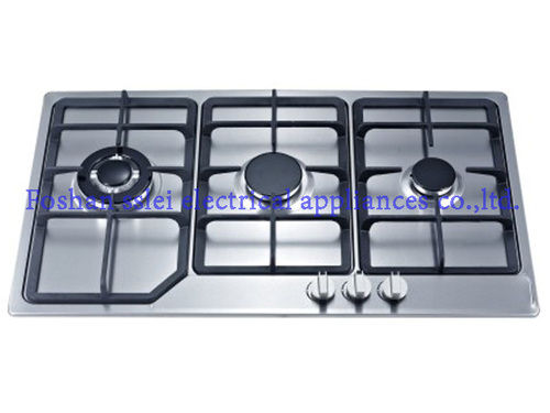 3 Burners Stainless Steel Gas Stove (9133S1)