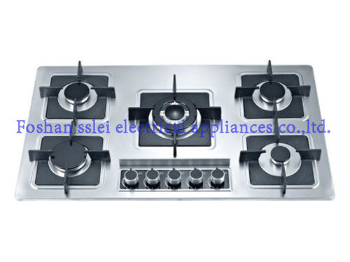 5 Burners Stainless Steel Gas Stove (9315S1)