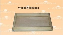 Trendy Wooden Coin Box