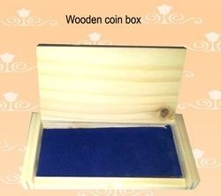 Wooden Coin Box