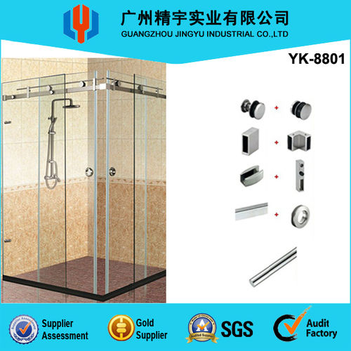 Frameless Glass Rectangular Shower Room