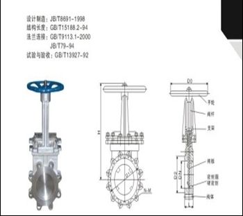 Pz 73 Maunual Knife Gate Valve