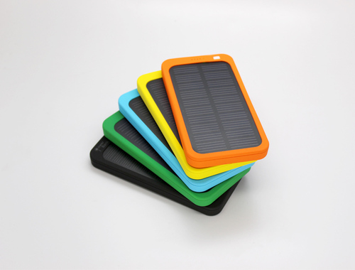 Lithium Polymer Solar Power Charger And Powerbank 5000 mAh