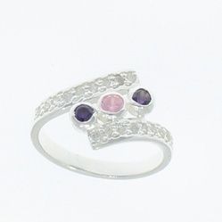 925 Sterling Silver Ring With Three Stone