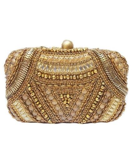 Golden Beaded Ladies Purses