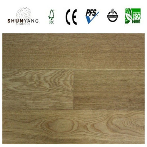 Nature White Wash Russian Oak Engineered Wood Flooring