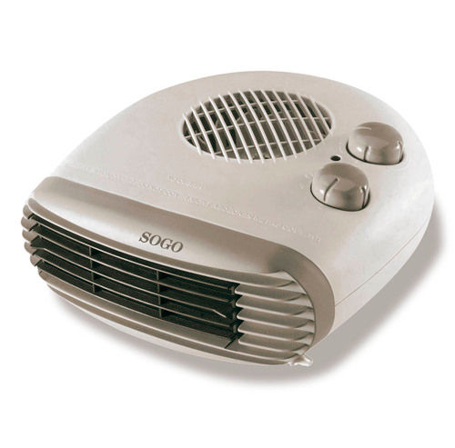 Turbo Electronic Fan Heater - White