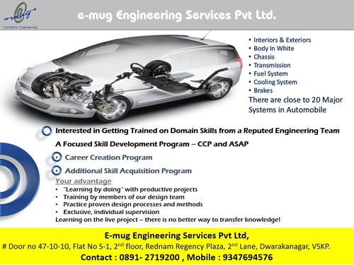 CAD, CAM and CAE Design Service By Emug technologies Private Limited