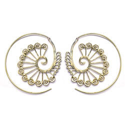 Plain Earring With Gold Plated