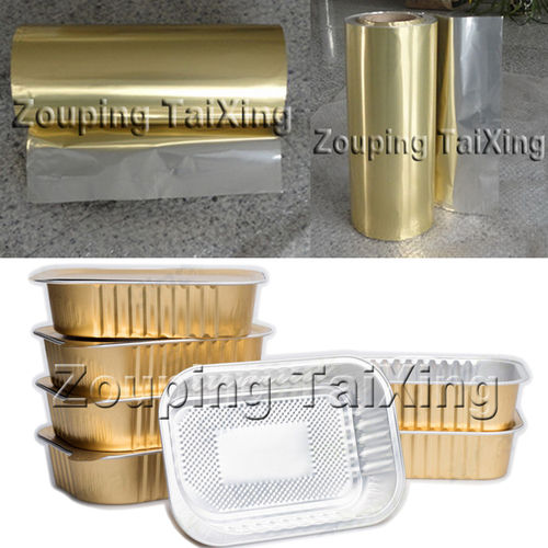 Soft Temper Airline Tray Lacquered Lubricated Aluminum Container Foil