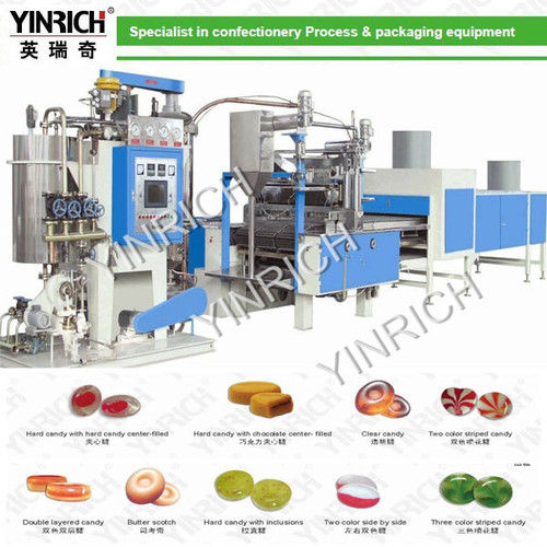 White Fully Automatic Deposited Hard Candy Production Line (Leadership)