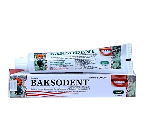Baksodent Toothpaste (Saunf Flavour)