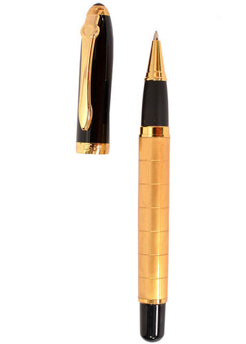 Cream Gold Plated Pen