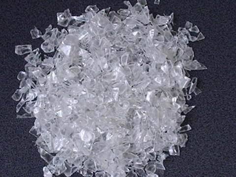 Hot Washed Clear Plastic Flakes