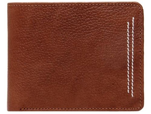 Dark Brown Stitch Wallet